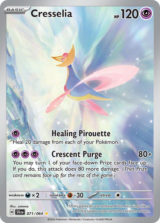 071/064 Cresselia SFA Illustration Rare