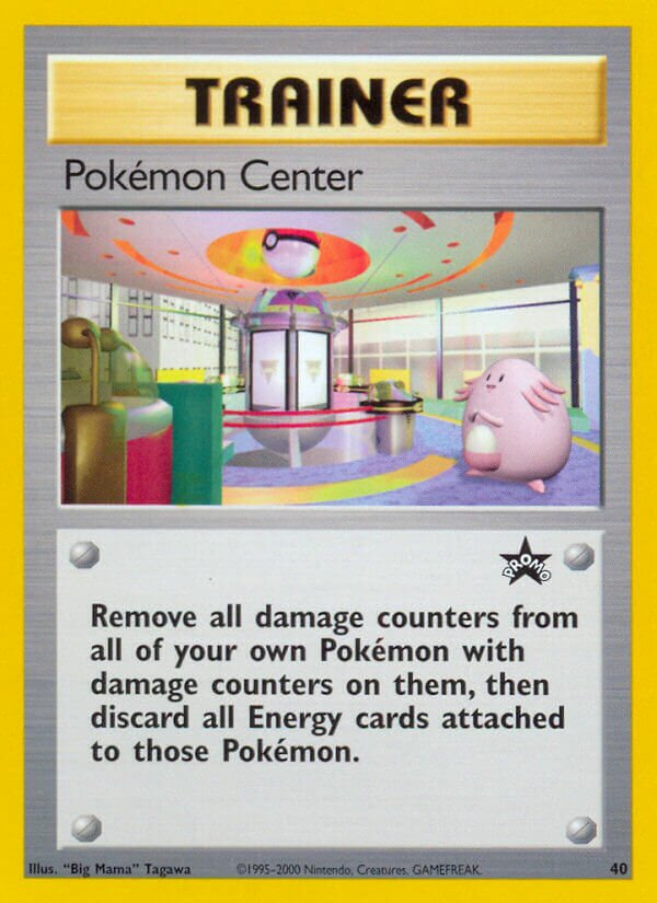 Pokémon Center Wizards Black Star Promos 40 PROMO