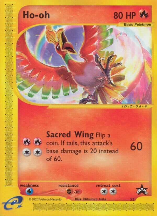 Ho-Oh [Pokémon Center NY] Wizards Black Star Promos 52 PROMO