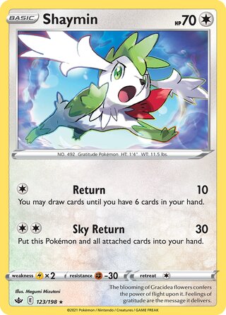 Shaymin (Chilling Reign 123/198)