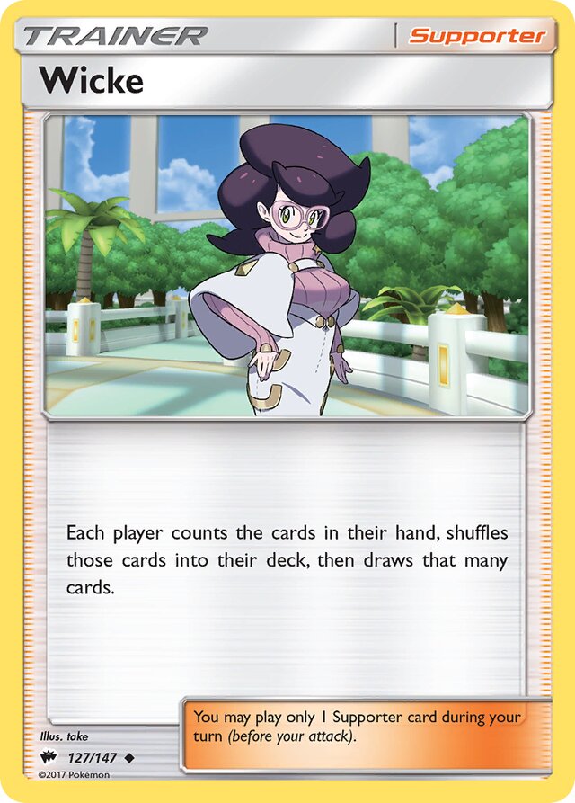 Wicke Burning Shadows 127/147 Uncommon
