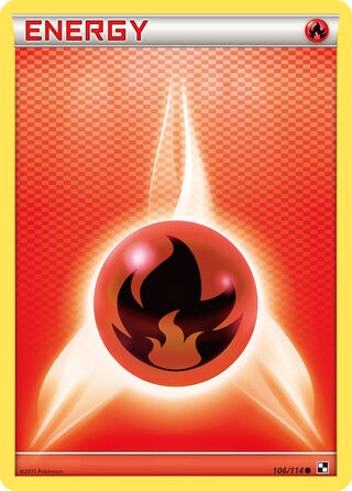 Fire Energy (Black & White 106/114)