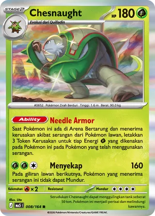 Chesnaught (Shadowy Threats 008/164)