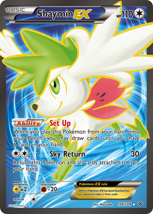 Shaymin-EX (Roaring Skies 106/108) (International TCG) – TCG Collector