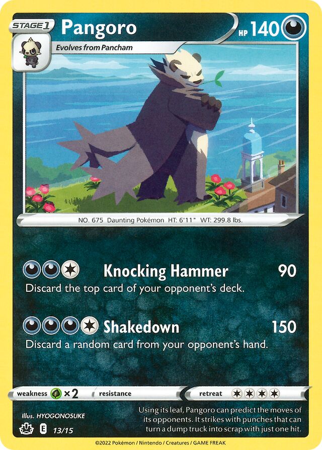 Pangoro McDonald's Collection 2022 13/15 —