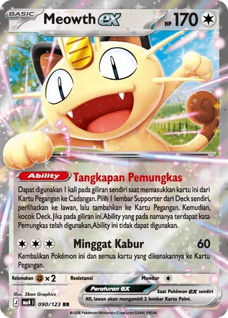 Meowth ex (Void Blast 090/123)