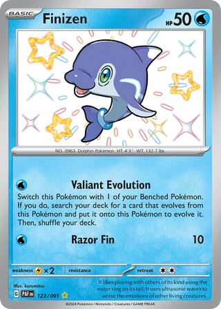 Finizen (Paldean Fates 123/091)