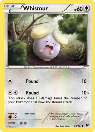 Whismur (Fates Collide 80/124)