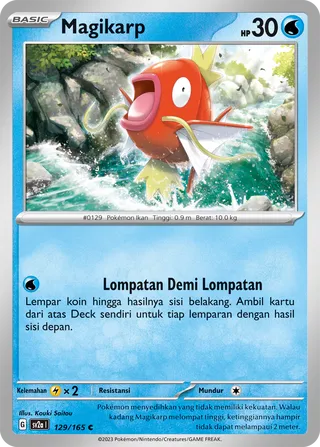 Magikarp (Pokémon Card 151 129/165)