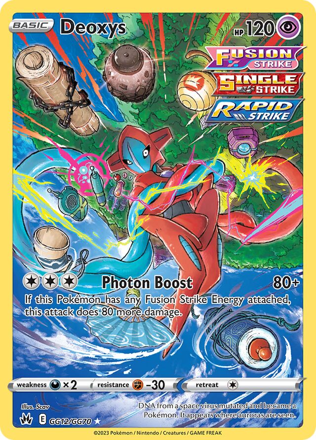 Deoxys Crown Zenith Gg Gg Tcg Collector