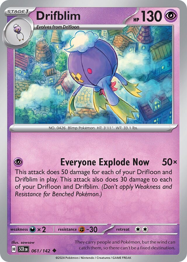 061/142 Drifblim SCR Uncommon
