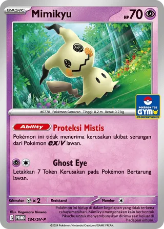 Mimikyu (Scarlet & Violet Promos 134/SV-P)
