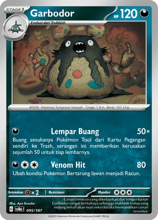 Garbodor (Terastal Festival ex 095/187)