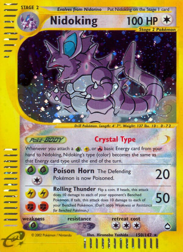 Nidoking (Aquapolis 150/147) (International TCG) – TCG Collector