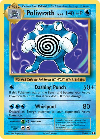 Poliwrath (Evolutions 25/108)