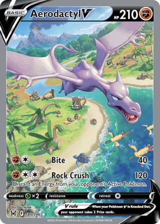 Aerodactyl V (Lost Origin 180/196) – TCG Collector