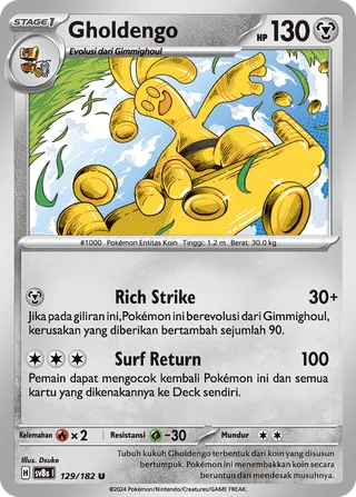 Gholdengo (Stellar Lightning 129/182)