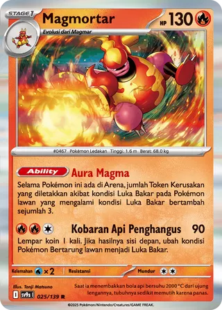 Magmortar (Bonds of Destiny 025/139)