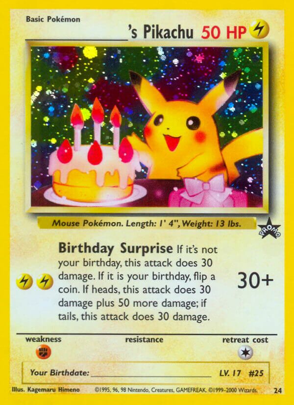 _____'s Pikachu Wizards Black Star Promos 24 PROMO