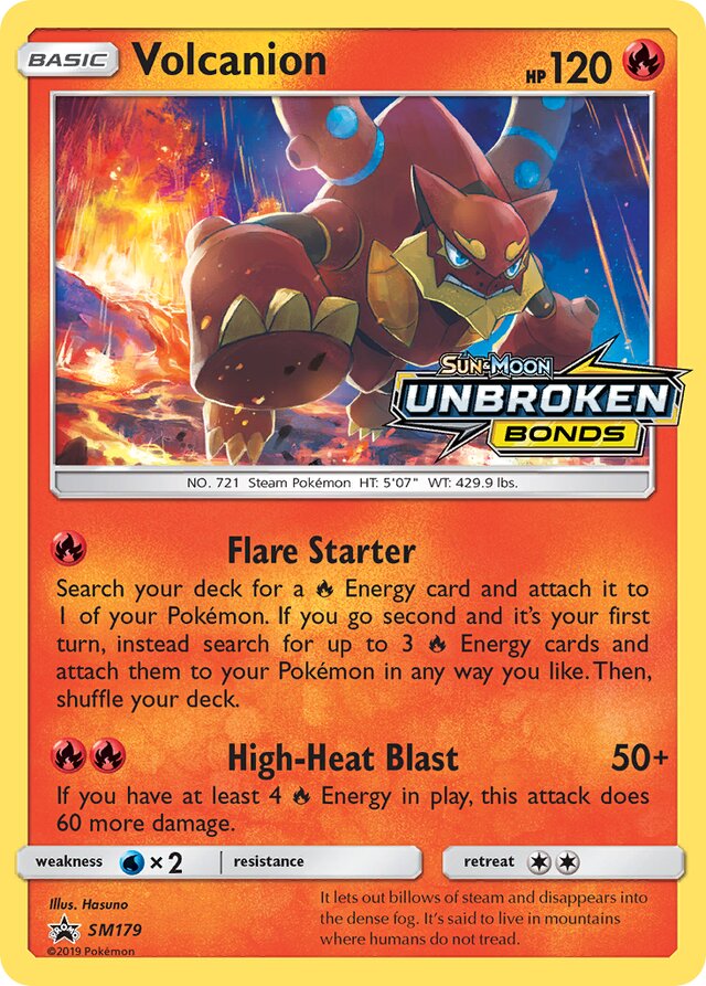 SM179 Volcanion SMP PROMO