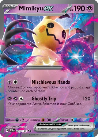 Mimikyu ex (Journey Together 069/159)