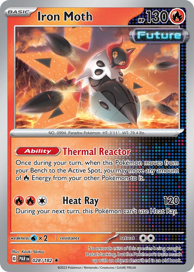 Iron Moth Paradox Rift 028/182 Rare