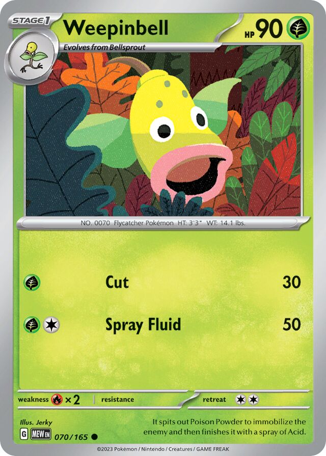 Weepinbell 151 070/165 Common