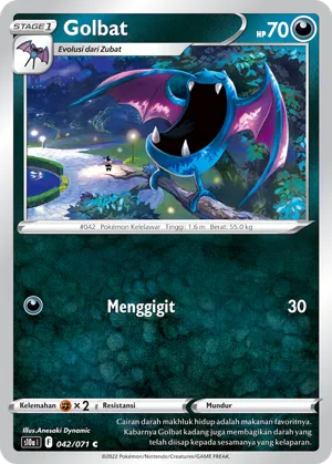 Golbat (Dark Phantasma 042/071)